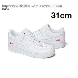 シュプリーム(Supreme)のSupreme Nike Air Force 1 Low White 31cm(スニーカー)