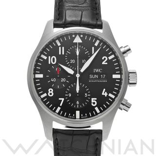 インターナショナルウォッチカンパニー(IWC)の中古 インターナショナルウォッチカンパニー IWC IW377709 ブラック メンズ 腕時計(腕時計(アナログ))