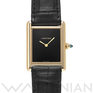 カルティエ(Cartier)の中古 カルティエ CARTIER WGTA0091 ブラックラッカー レディース 腕時計(腕時計)