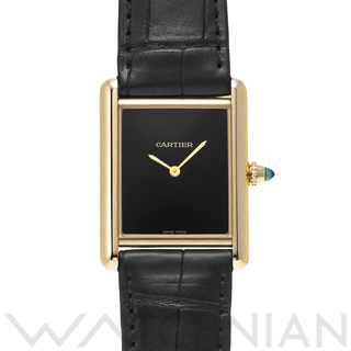 カルティエ(Cartier)の中古 カルティエ CARTIER WGTA0091 ブラックラッカー レディース 腕時計(腕時計)