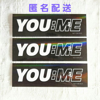 ME:I CD購入特典【YOU:ME ステッカー ３枚セット】(アイドルグッズ)