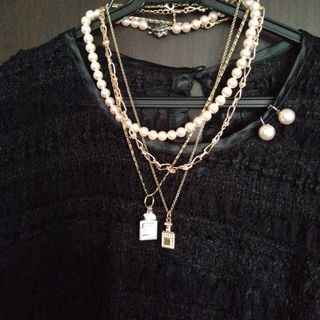 シャネル(CHANEL)のCHANELノベルティ＆貝パール(ネックレス)