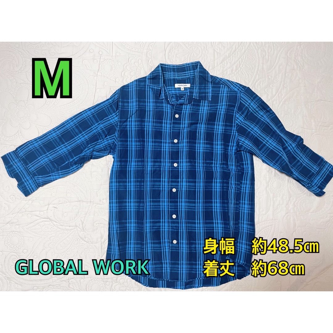 GLOBAL WORK(グローバルワーク)のグローバルワーク　チェックシャツ メンズのトップス(シャツ)の商品写真