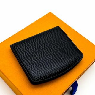 LOUIS VUITTON - 【超極美品】ルイヴィトン　キュベットスプール　エピ　ノワール　コインケース
