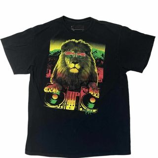 トニーホーク 半袖Tシャツ ライオン DJ アニマルT ラスタカラー e66(Tシャツ/カットソー(半袖/袖なし))