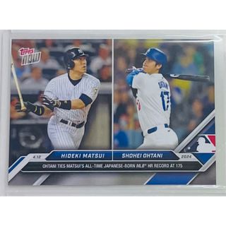 大谷翔平　松井秀喜　Topps Now MLB 175号記念カード　新品