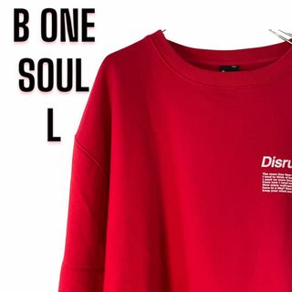 b-one-soul Disruption バックフォト フェイク スウェット(スウェット)