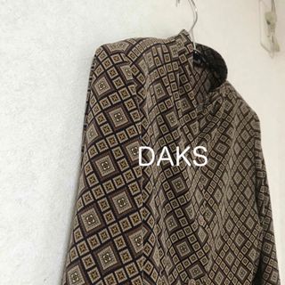 ダックス(DAKS)のDAKS ダックス　シャツスカートセットアップ9号　レトロ柄(セット/コーデ)