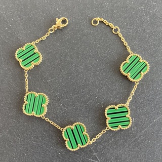 Four Leaf Clover Bracelet : green(ブレスレット/バングル)