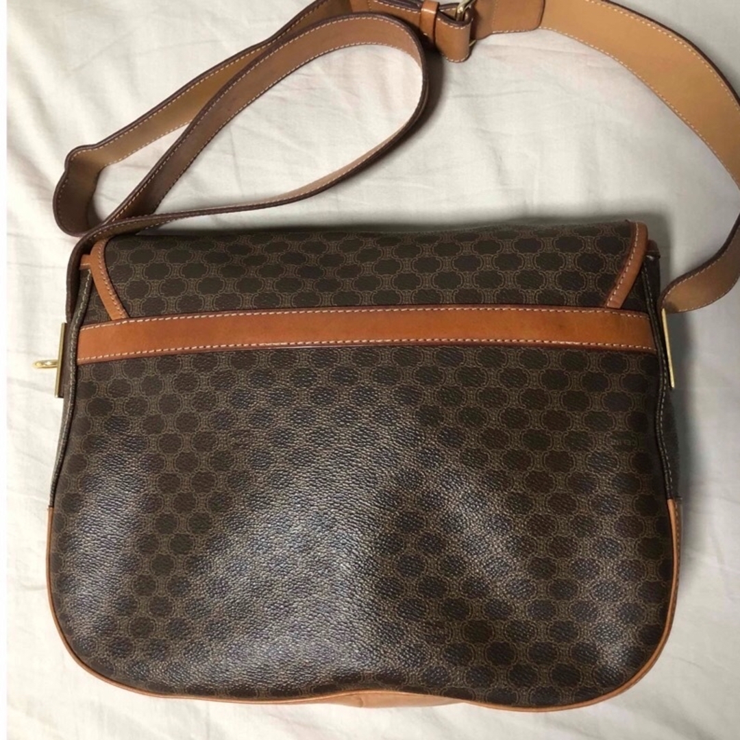 CELINE オールドセリーヌ*マカダム柄ショルダーバッグクロス CELINE オールドセリーヌ*マカダム柄ショルダーバッグクロス