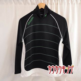 カッパ(Kappa)のカッパ ハイネック インナー 長袖シャツ 160 ブラック Kappa スポーツ/サッカー/フットサル/ランニング アンダーウェア(ウェア)