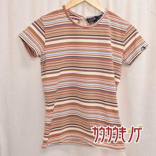 ミレー(MILLET)のミレー 半袖 ボーダー Tシャツ/プラシャツ マルチカラー M MIV4951 レディース MILLET ストレッチ(その他)