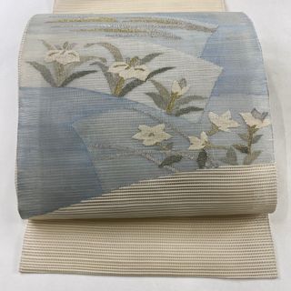 名古屋帯 秀品 正絹 【中古】(帯)