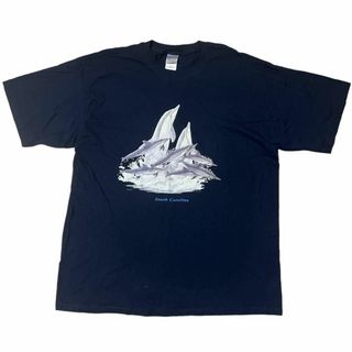 ギルタン(GILDAN)のGILDAN 半袖Tシャツ サウス・カロライナ州 イルカ US古着 e69(Tシャツ/カットソー(半袖/袖なし))