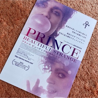 プリンス　prince 映画フライヤー　ビューティフル・ストレンジ　チラシ(ミュージシャン)