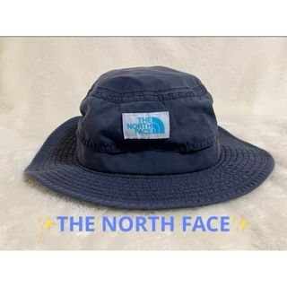 ザノースフェイス(THE NORTH FACE)の子ども　帽子　ハット　ノースフェイス　ネイビー(帽子)