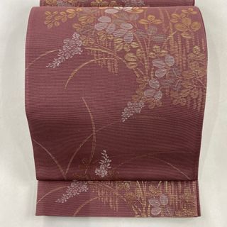 袋帯 秀品 六通 正絹 【中古】(帯)