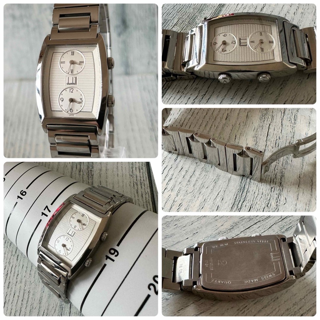 Dunhill - 【電池交換済】dunhill ダンヒル 腕時計 デュアル Dunhill - 【電池交換済】dunhill ダンヒル 腕時計 デュアル