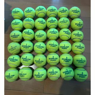 ダンロップ(DUNLOP)の硬式テニスボール 48球 DUNLOP FORT penn 大量 中古 HEAD(ボール)