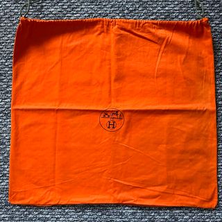 エルメス(Hermes)のHERMESエルメス　保存袋　オレンジ　ミニバッグ　巾着　ショッパー(ショップ袋)