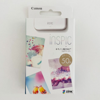 Canon - インスピック iNSPiC ZINK フォトペーパー 50枚入り　未開封新品