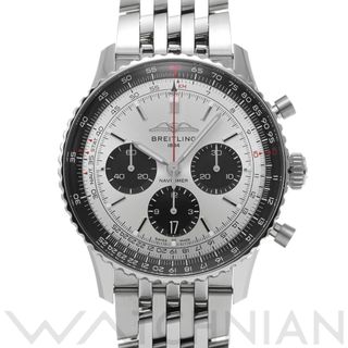 ブライトリング(BREITLING)の中古 ブライトリング BREITLING AB0138241G1A1 シルバー /ブラック メンズ 腕時計(腕時計(アナログ))