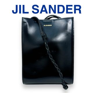 Jil Sander - ジルサンダー ショルダーバッグ レザー タングルSM ブラック 黒 レディース