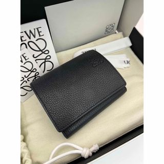 【美品】LOEWE ロエベ トライフォールド ウォレット