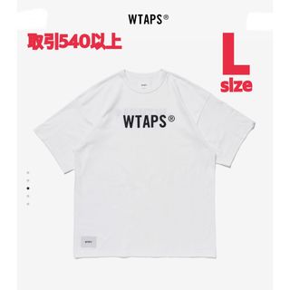 WTAPS 2024SS SIGN SS TEE WHITE Lサイズ