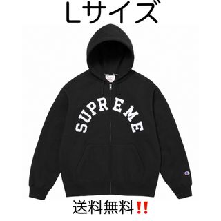 シュプリーム(Supreme)のシュプリーム x チャンピオン ジップ アップ フーデッド スウェットシャツ (スウェット)