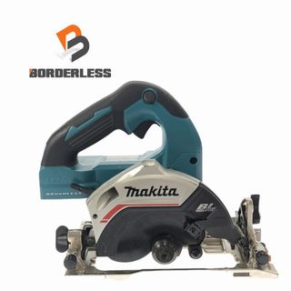 マキタ(Makita)の☆比較的綺麗☆makita マキタ 14.4V 125mm 充電式マルノコ HS472D 青 本体のみ コードレス 丸ノコ 丸のこ 丸鋸 木工用 切断機 89079(工具)