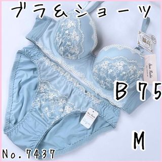 ブラジャーショーツセットＢ75    No.7437(ブラ&ショーツセット)