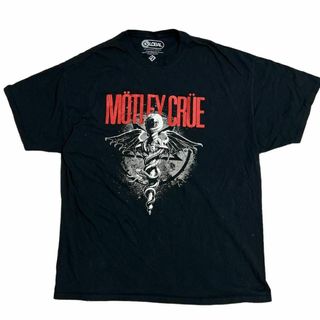 ミュージックティー(MUSIC TEE)のMOTLEYCRUE ヘヴィメタルバンド 半袖Tシャツ バンT ロックTw98(Tシャツ/カットソー(半袖/袖なし))