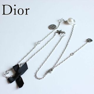 クリスチャンディオール(Christian Dior)のChristian Dior ディオール シルバー ネックレス アクセサリー(ネックレス)
