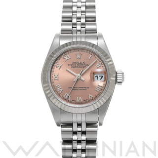 ロレックス(ROLEX)の中古 ロレックス ROLEX 79174 K番(2001年頃製造) ピンク レディース 腕時計(腕時計)