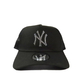 ニューエラー(NEW ERA)のニューエラ NEW ERA ニューヨーク・ヤンキース ビジュー メッシュ 帽子(キャップ)