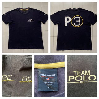 ポロラルフローレン(POLO RALPH LAUREN)の90s POLO SPORT team チーム ポロスポーツ ラルフローレン (Tシャツ/カットソー(半袖/袖なし))
