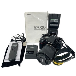 Nikon - ニコン D7000 18-105mm f/3.5-5.6G ED VR レンズキット おまけ付き 動作品【中古】12404K225