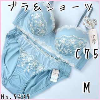 ブラジャーショーツセットC75    No.7437(ブラ&ショーツセット)