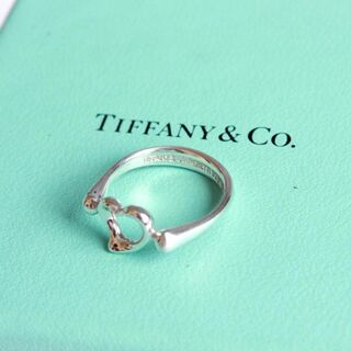 ティファニー(Tiffany & Co.)のTiffany&Co. ティファニー オープンハート リング 指輪 8号(リング(指輪))