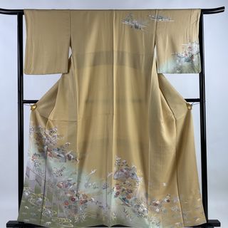 訪問着 身丈158.5cm 裄丈63.5cm 正絹 名品 【中古】(着物)