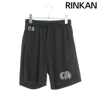 クロムハーツ(Chrome Hearts)のクロムハーツ  MESH VARSITY SHORTS CHプリントメッシュハーフパンツ メンズ S(ショートパンツ)