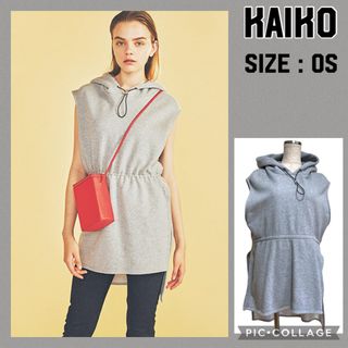 KAIKO - KAIKO シースルーベスト ネイビーの通販 by らるとす
