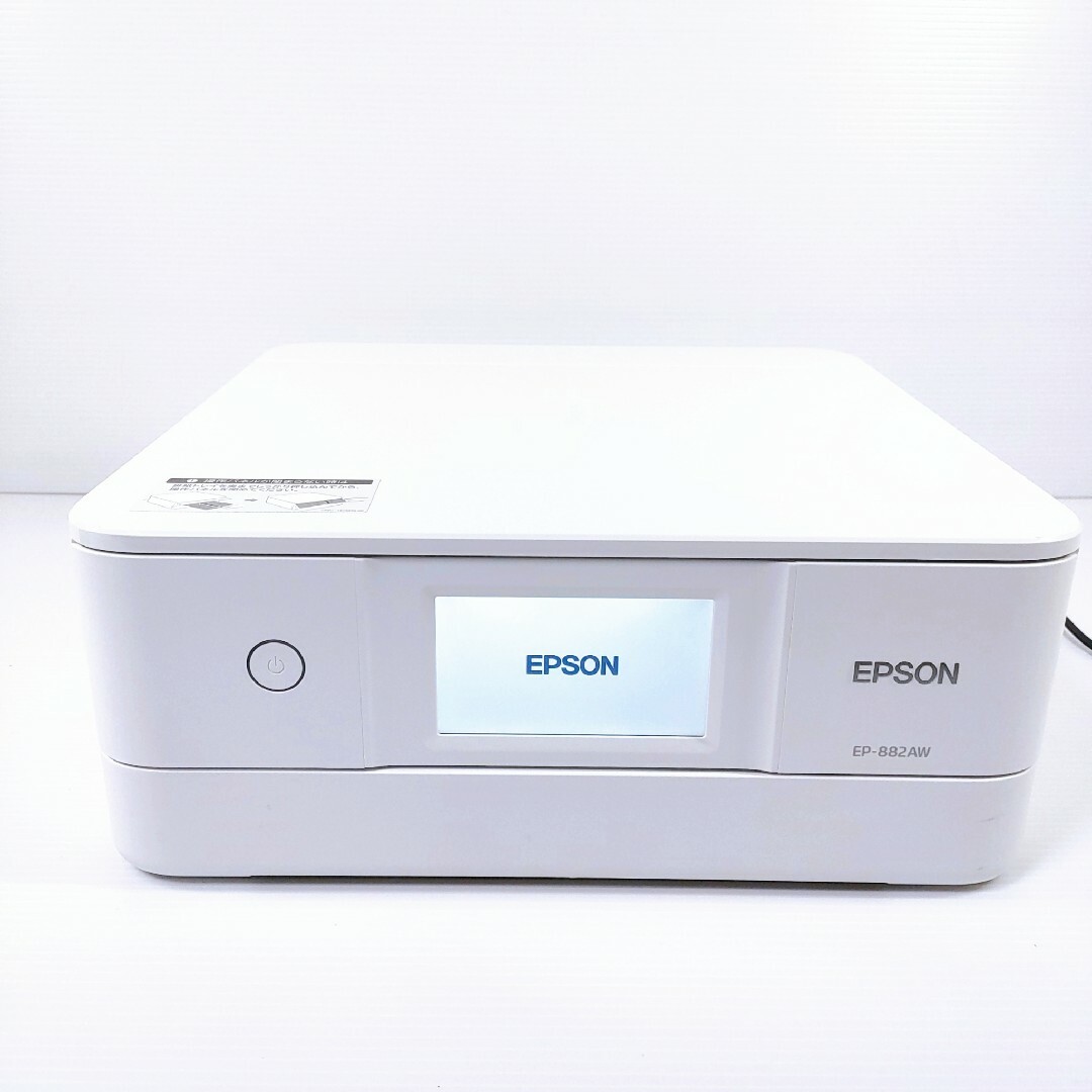 EPSON(エプソン)の【動作品】EPSON プリンター EP-882AW スマホ/家電/カメラのPC/タブレット(PC周辺機器)の商品写真