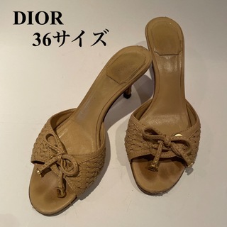 ディオール(Dior)のDior ミュールパンプス　【ヴィンテージ】(ハイヒール/パンプス)