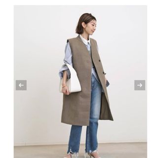 アパルトモンドゥーズィエムクラス(L'Appartement DEUXIEME CLASSE)の【3×1/スリーバイワン】EMPIRE CROP FLARE DENIM 28(デニム/ジーンズ)