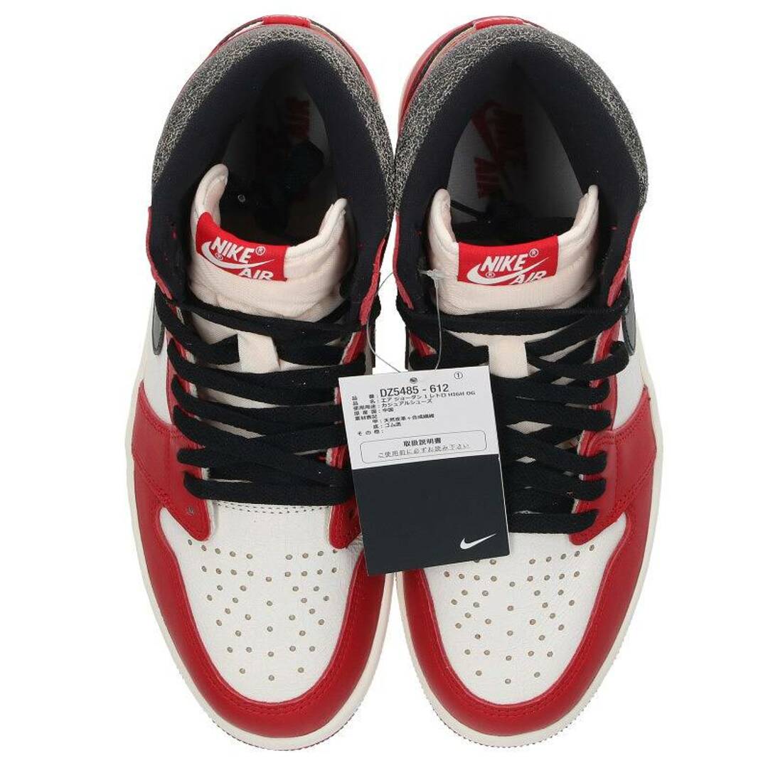 NIKE(ナイキ)のナイキ  AIR JORDAN 1 HIGH OG CHICAGO LOST & FOUND DZ5485-612 エアジョーダンワンハイロストアンドファウンドスニーカー メンズ 27.5cm メンズの靴/シューズ(スニーカー)の商品写真