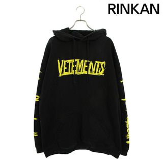 ヴェトモン(VETEMENTS)のヴェトモン  20AW  UAH21TR632 ワールドツアープルオーバーオーバーサイズパーカー メンズ M(パーカー)