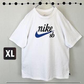 NIKE - NIKE SB ナイキ★筆記体ロゴプリントTシャツ★メンズXL