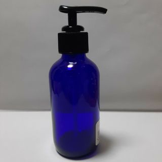 セイカツノキ(生活の木)の【生活の木】青色ガラスポンプ瓶 120ml(アロマポット/アロマランプ/芳香器)